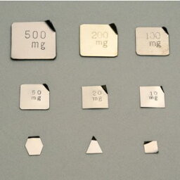 大正天びん（新光電子） 基準分銅型板状分銅 （非磁性ステンレス） M1級（2級） 2mg M1PSB-2M