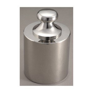 大正天びん（新光電子） JISマーク付 基準分銅型円筒分銅 （非磁性ステンレス） F1級（特級） 5kg F1CSB-5KJ
