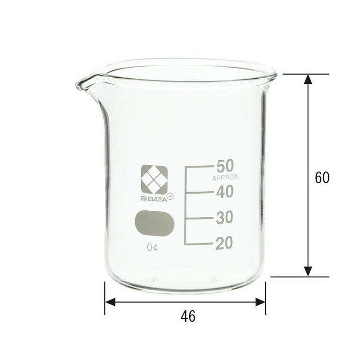 柴田科学 ビーカー 50ml