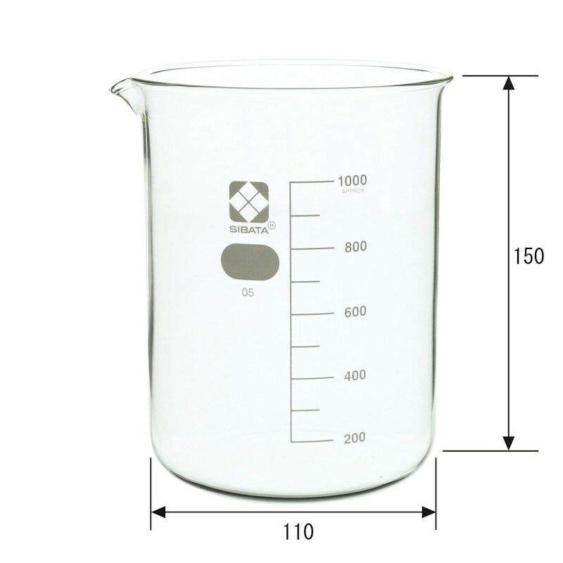 柴田科学 ビーカー 1000ml