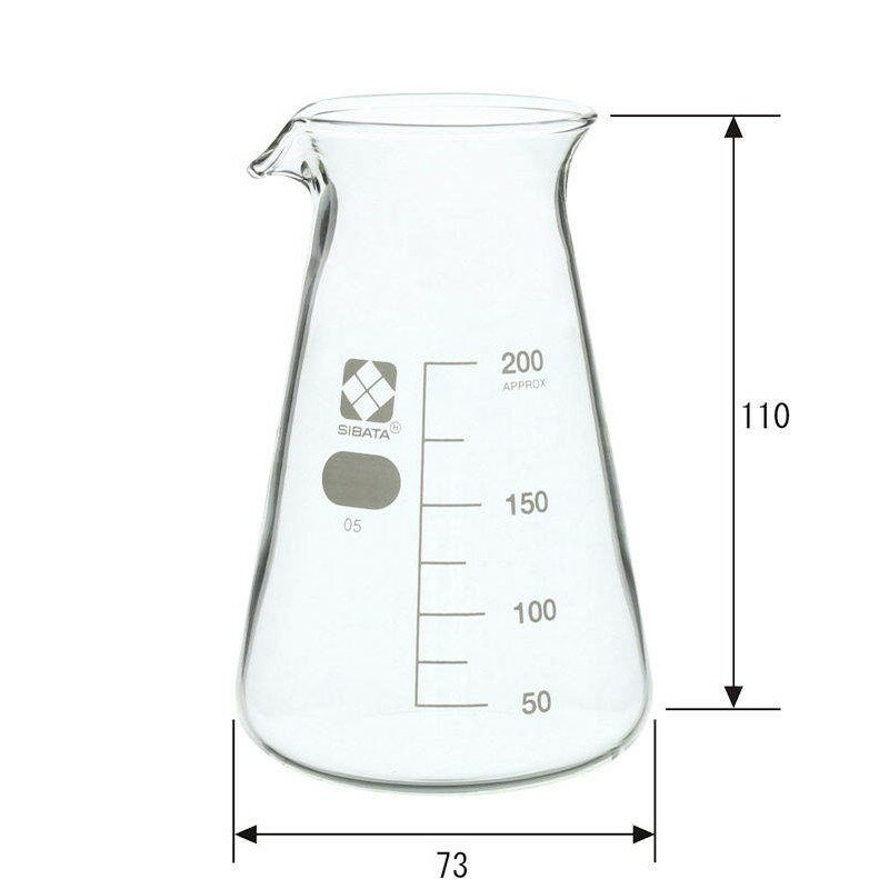 柴田科学 コニカルビーカー 200ml