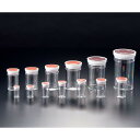 サンプラテック スチロール容器A型(押蓋式) 30mL ケース販売(100本入) 02190c 1箱(100個)(4)