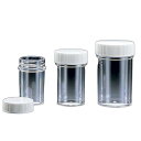 サンプラテック スチロール容器C型(捻蓋式) 140mL ケース販売(50本入) 02210c 1箱(50本)