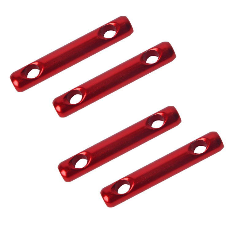 4個セット テント調整バックル ロープ調整 ロープフック ロープストッパー アルミ合金 軽量 丈夫 長さ調整 固定 自在調節 テント・タープに 穴径7mm LS...