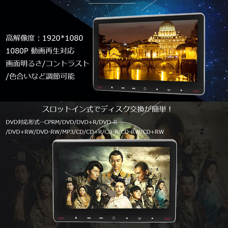 11.6�������������DVD�ץ쥤�䡼 �ֺܥإåɥ쥹�ȥ�˥��� CPRM�б� USB���� ���ꥫ�����б� HDMI�����б� �ߥ顼��� �쥸�塼�ൡǽ ���ԡ�������¢ ORG1116D