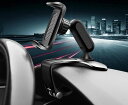 スマホ車載ホルダー クリップ式 横縦角度調整 ダッシュボードやサンバイザーなどに取り付け可能 着脱簡単 4〜7インチのスマホ対応 LST-MCH202D
