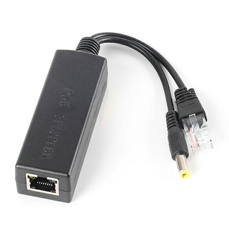 PoE���ץ�å��� IP����� LAN���ͥ��� 44-57V IEEE802.3af �Ÿ������֥� �ѥ�����С��������ͥå� PoE���б��ǥХ�����PoE�� LST-POESPT48