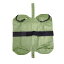 【2枚セット】ウェイトバッグ 固定用砂袋 テント タープ固定用 のぼり旗の重し袋 オックスフォード布 丈夫 ファスナー LST-TRK4211S2