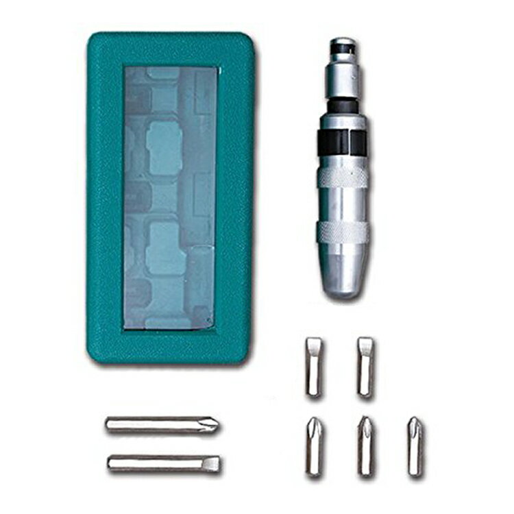 ショックドライバー7点セット なめたネジが回せる！ 収納ケース付 強力な回転力 正転/逆転可 DIYに LST..