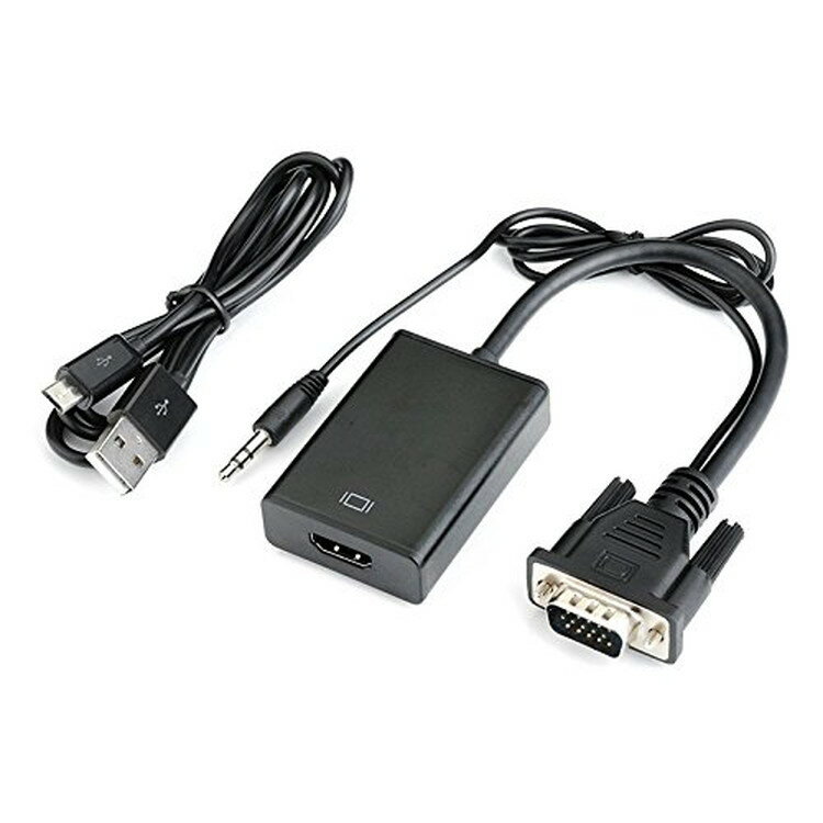 樂天商城 - VGA→HDMI 変換アダプタ LST-VGATOHDMIV2