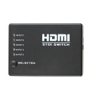 HDMIؑ֊ 5 1o HDMI ZN^[ 1080PΉ USBd er15f@펩Rؑ Rt LST-HDMI5IN1