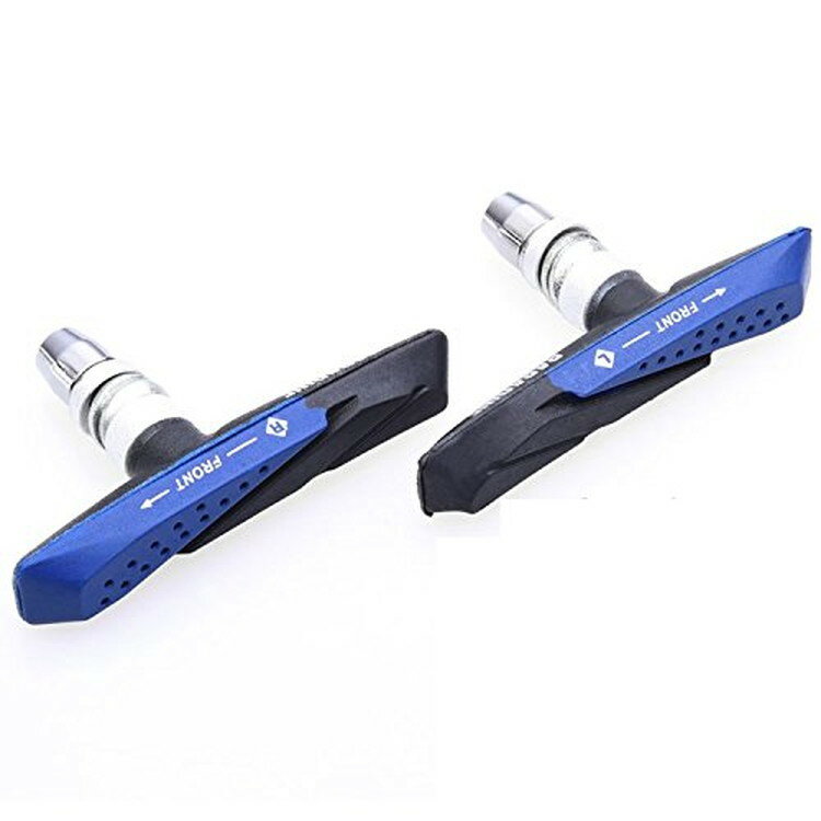 [BARADINE] 自転車ブレーキシュー2個セット カラーランダム発送 マウンテンバイク ロードバイク 超耐久..