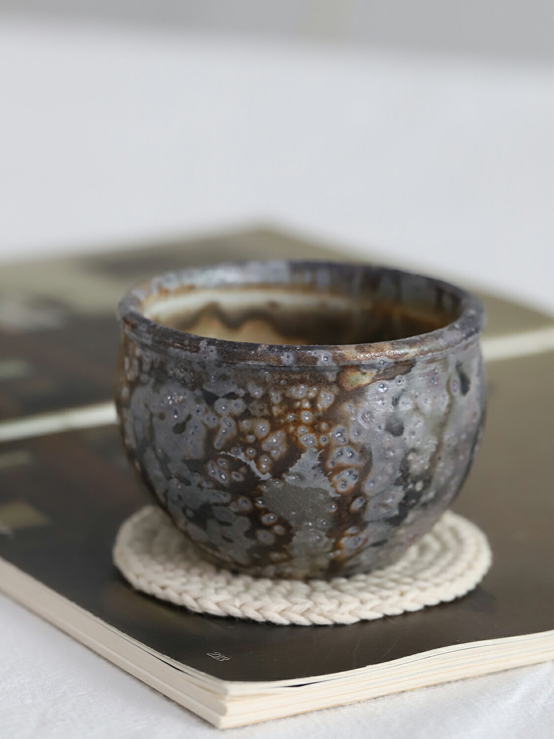 【唯一無二、完売後は再販なし】和モダン 茶碗 湯呑 茶器 カップ 陶器 おしゃれ 手作り ティーカップ ..