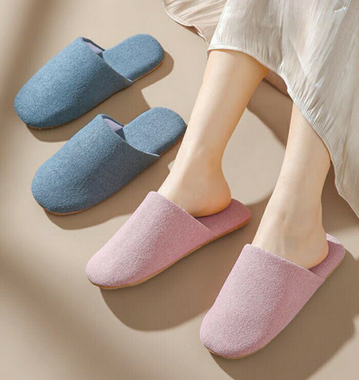 Lifesketch楽天市場店のルームウェア 携帯スリッパ レディース ルームシューズ 配色 スエード スリッパ 折りたたみ 滑りにくい 履きやすい 室内履き 女性 入院 妊娠 産後 洗える 室内靴 軽量 通気 歩きやすい おしゃれ 柔らかい 来客用 室内 子供 大人 家族 送料無料｜アングル3