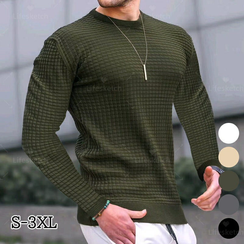 Tシャツ メンズ 半袖tシャツ 半袖 夏服 メンズ Tシャツ トップス 清涼感アップ ワッフルチェック 接触..