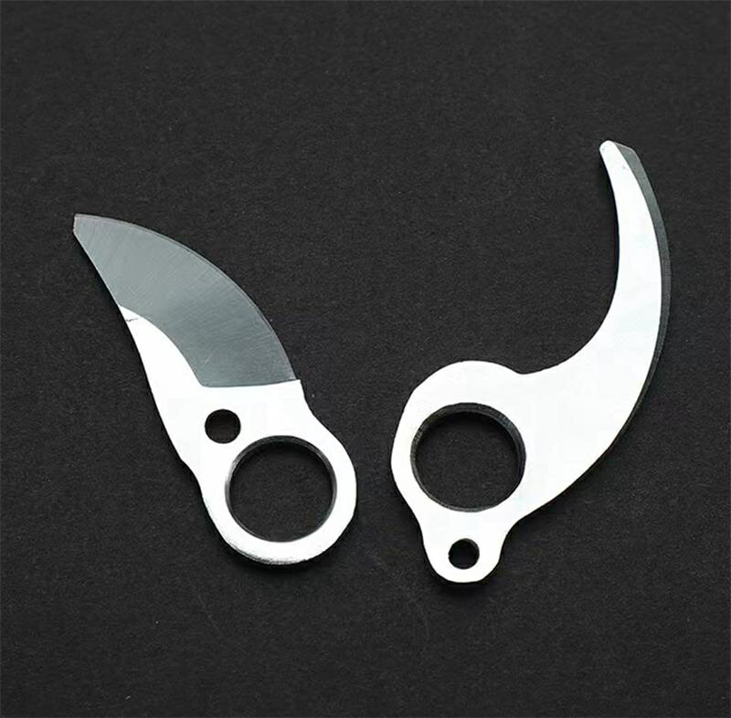 電気剪定ばさみ替刃セット 切刃と受刃各1枚のセット SK5高炭素鋼 ステンレス 最大切断直径30mm 開きサ..