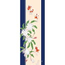 濱文様 絵てぬぐい 月下美人に金魚(3)