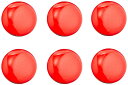 ハセ・プロ(HASEPRO) リフレクション 【 ドアボルトエンブレム 】(6ピース) レッド RDB-1RED(2)