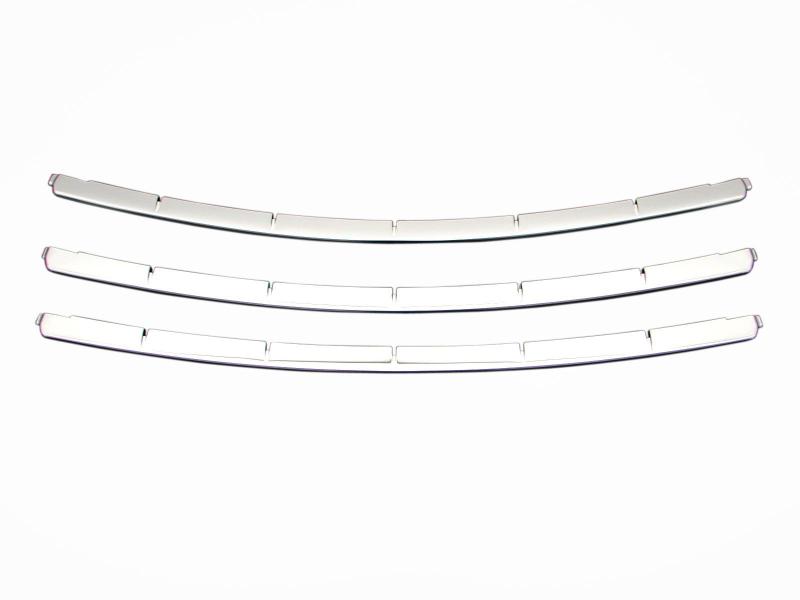 BRIGHTZ エスティマ 50 55 3期 超鏡面ステンレスメッキフロントバンパーモール 3PC 【 FBUM-MOL-013 】 ACR50W ACR55W GSR50W GSR55W ACR GSR ACR50 ACR55 GSR50 GSR55