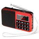 GEMEAN ポータブル SW(短波)FM AM (MW) SD AUX MP3 ラジオ(ネオジウムスピーカー)大きなボタンと画面 自動的にステーションを保存 以下をサポートしており 保存したMP3ファイルの再生が可能 フ