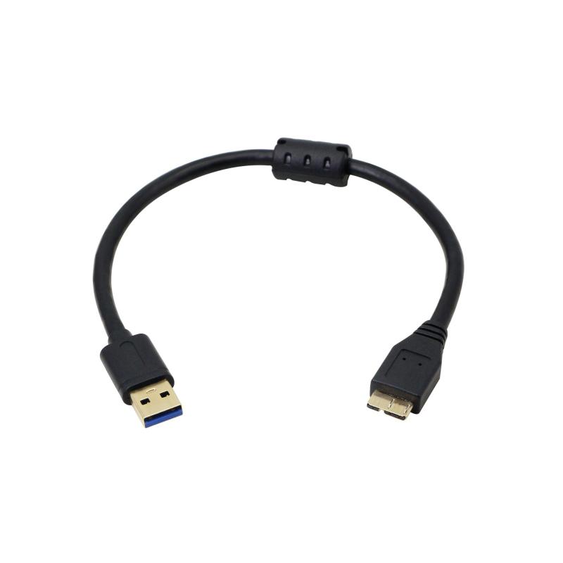 MicroBケ一ブル Micro B - USB 3.0 A,USB C to Micro USB 3.0充電&同期コーWD外付けハードドライブ ポータブルHDD/SSD データ ケーブル オス等に対応