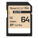 Team SDカード UHS-I U3 V30 4k動画対応 読込み100MB/s 日本国内10年 正規品(2)