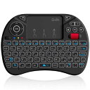 Ewin ミニキーボード ワイヤレス 2.4GHz タッチパッド&マウ...(2)
