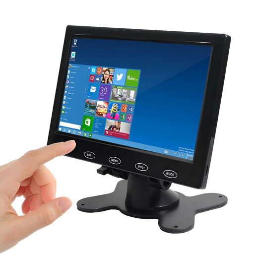 BGL 7インチモニター 1024×600 液晶モニター HDディスプレイ BNC/AV/HDMI/VGA/USB端子 ゲーミングモニター VESA対応 小型モニター 監視用モニター BGL 7インチモニター 1024×600 液晶モニター HDディスプレイ BNC/AV/HDMI/VGA/USB端子 ゲーミングモニター VESA対応 小型モニター 監視用モニター