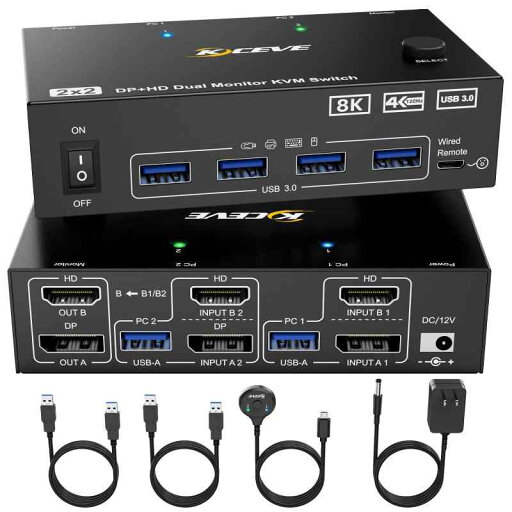 KCEVE USB切替器 USB切り替え機 KCEVE USB切替器 USB切り替え機