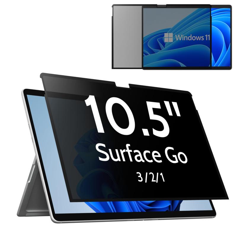 Surface 覗き見防止フィルム取り外し可能 粘着式
