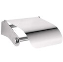 AllBright トイレットペーパーホルダー 紙巻器 ペーパー ロール ステンレス製 棚付き 壁掛け式 取り替え シンプル 差し込み式(3)