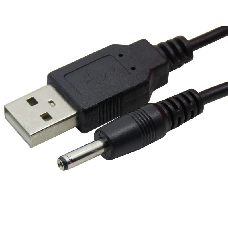 USB 5V DC電源供給ケーブル 1.5m オス アダプタケーブル DC延長コード Deear 電源ケーブル 20AWG 電流3A 5.5mm * 2.1mm (外径5.5mm 内径2.1mm) 2 PCS