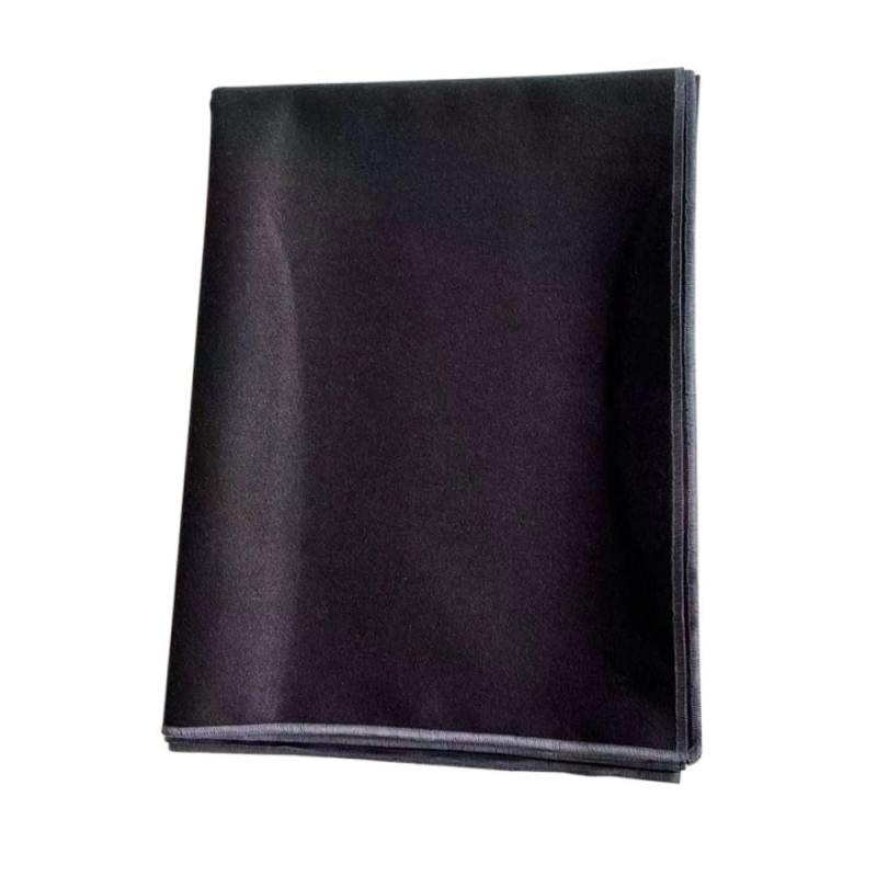 【IPPON 】書道 下敷き 半切 ウール 60パーセント 厚さ1.8mm フェルト 紺 水洗い 大判タイプ 毛氈 もうせん 書初め 書道用品 お手入れ簡単 習字 半紙 絵画 No.118