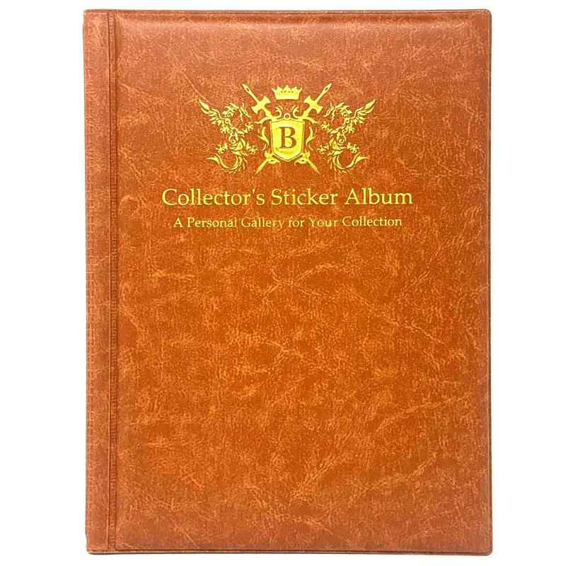 チョコシール用ファイル 手帳型 大容量 最大288枚 保管 コレクション スリーブ可 48mm/52mm対応