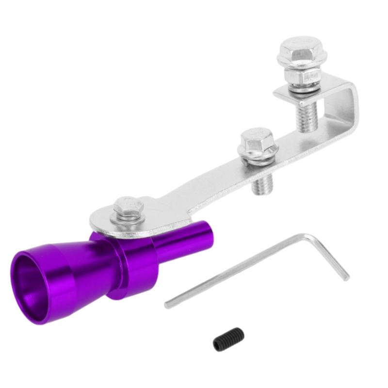 INFINAUTO ターボサウンド排気マフラーパイプホイッスル リアテールパイプSカーバイクロアメーカーアル..