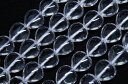 パワーストーン 卸 クリスタルクォーツ 水晶 縦穴ハート 12mm 1連