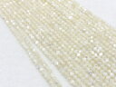 ゲリラセール!!天然石 連売り 卸 マザーオブパール 2mm 1連