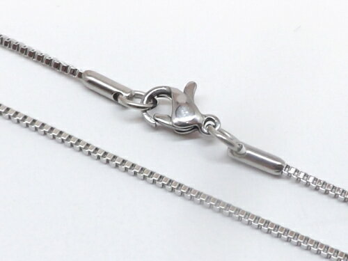 ステンレス ベネチアンチェーンネックレス 45cm　ST-0013