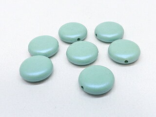 アクリルビーズ　パーツ　フラットラウンド　5個入り p-0883