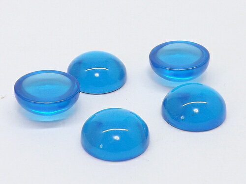 アクリルビーズ　ビーズパーツ　カボション　半円　5個入り p-0940