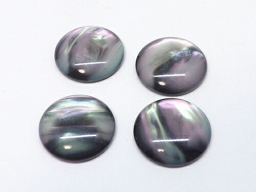 アクリルパーツ　円形　カボションパーツ　2個入り　p-1138