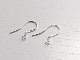 【ピアス パーツ】ピアスフックsv925 ピアス パーツ 10セット入り p-0023