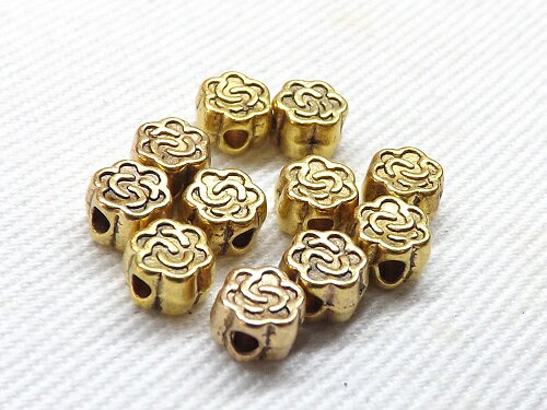 花形スペーサー　ゴールド　　20個入り　pg-0240