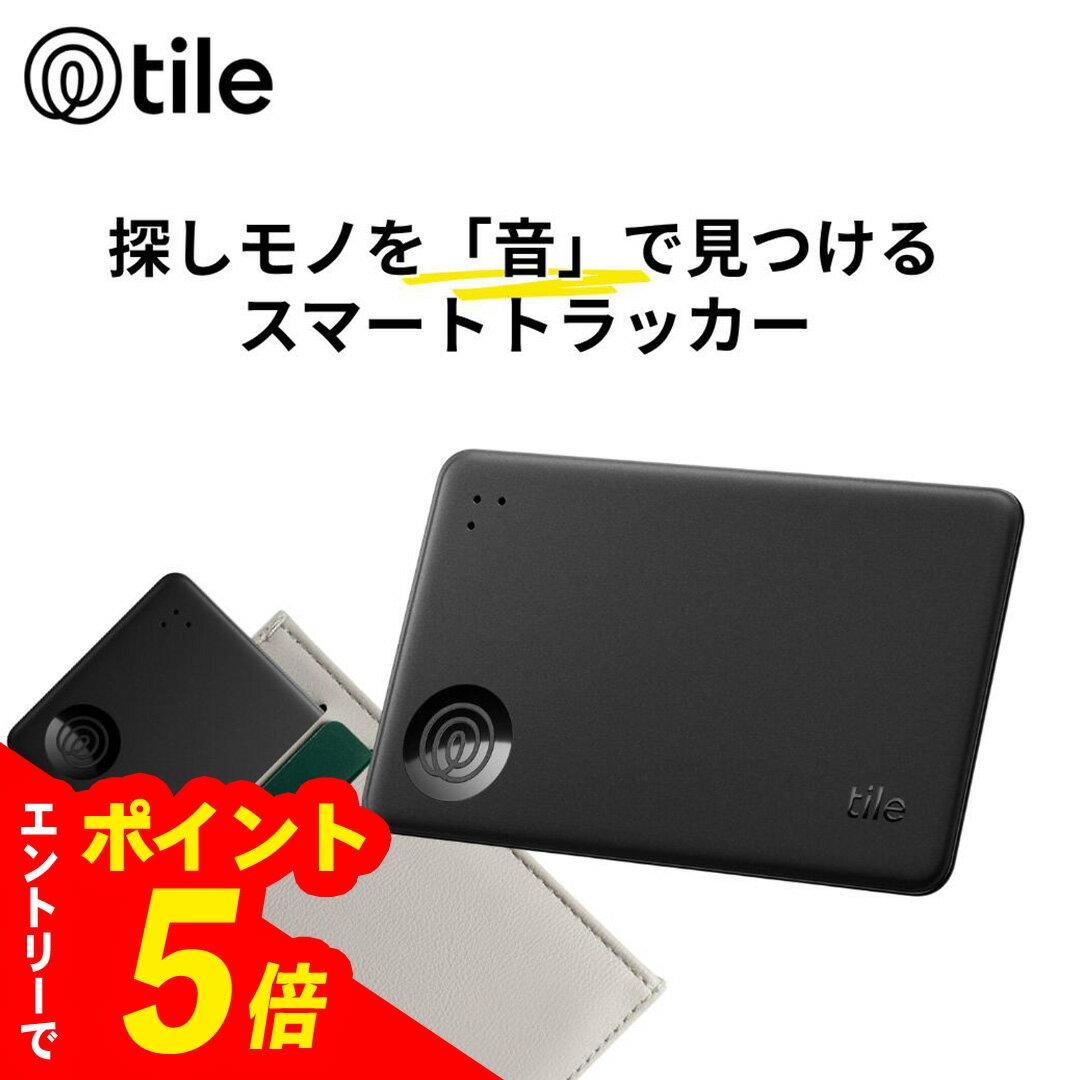 ڥȥ꡼ǥݥ5ܡ Life360 Tile Slim ޡȥȥå ֥å RE-62011-AP iOS Android б | ...