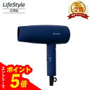 【エントリーでポイント5倍】SALONIA スピーディーイオンドライヤー ネイビー SL-013-NV 速乾 おすすめ ヘアケア 軽量 風量 ダメージ スタイリ...