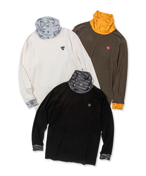 楽天Lifestyle Select Store TrueSSY32 by SWEET YEARS ゴルフウェア タートルネックシャツ Tシャツ 長袖 メンズ おしゃれ かっこいい ブランド SYG-23A06【お取り寄せ】