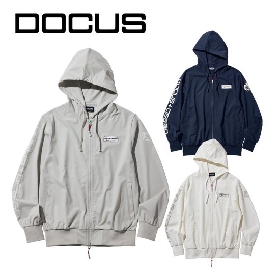 DOCUS ゴルフウェア パーカー 長袖 メンズ レディース おしゃれ ブランド かっこいい DCM25S018 お取り寄せ商品