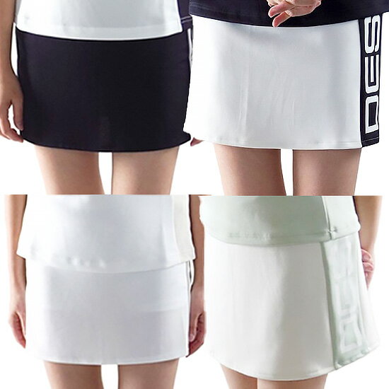 DOCUS ゴルフウェア レディース バイカラースカート おしゃれ かわいい ブランド DCL25S006【お取り寄せ】