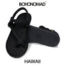 ボホノマド BOHONOMAD サンダル レディース 歩きやすい おしゃれ ブランド Hawaii BLACK