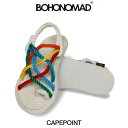 ボホノマド BOHONOMAD サンダル メンズ レディース 歩きやすい おしゃれ ブランド CAPEPOINT WHITE